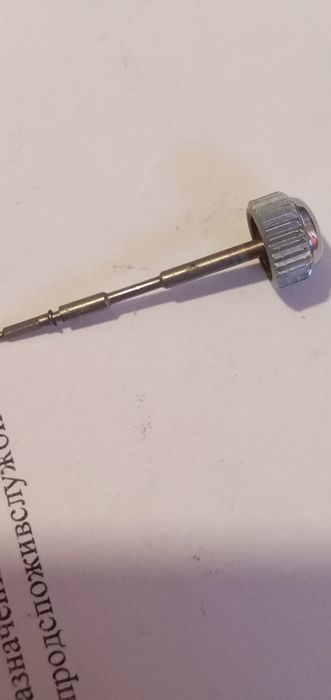 Заводная головка на часи Восток Командирские  нового типа