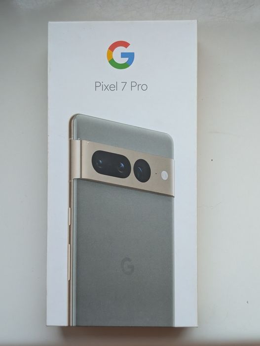 Pudełko po Pixel 7 pro nowe BOX
