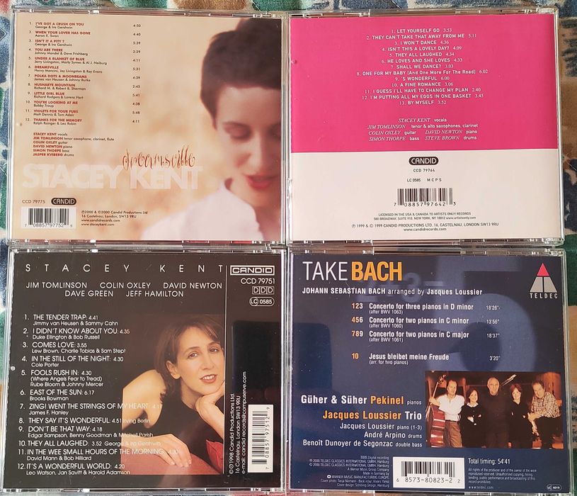 7 cd's de Jazz originais