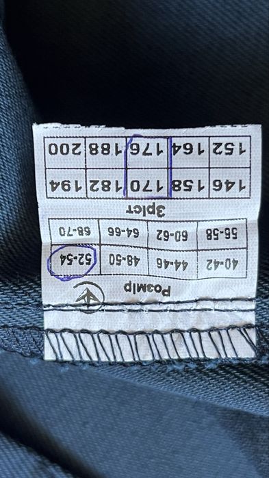 Спец костюм 52-54 170-176