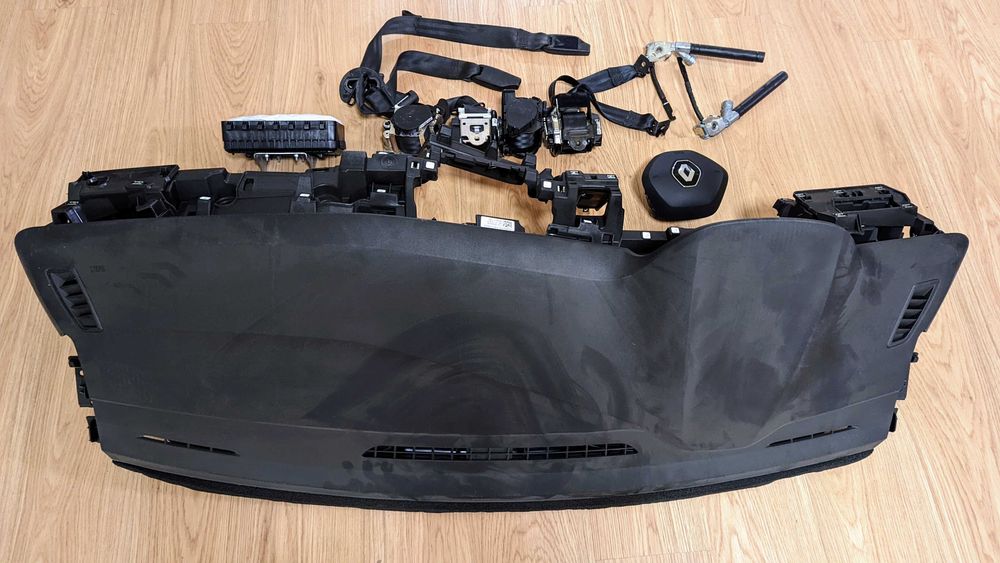 Conjunto Kit Airbags Tablier Renault Clio 5 Original