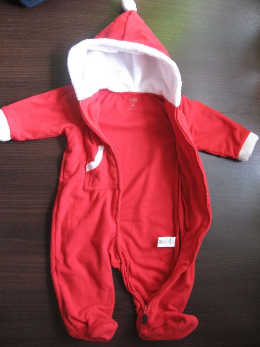 Kombinezon polarkowy, pajacyk Mikołaj, Mikołajki sesja r.68