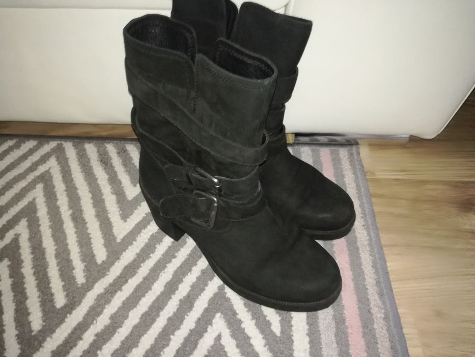 Kozaki skórzane ocieplane XIT 38 rozm.