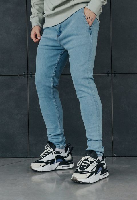 Джинси Staff light blue slim-fit