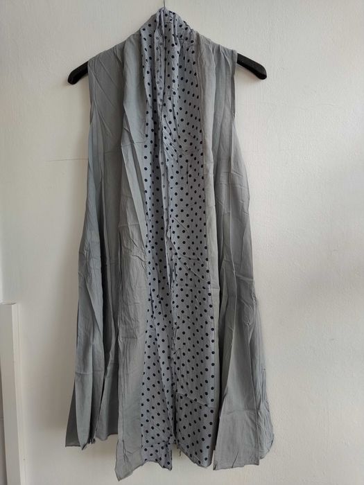 Vestido original, com lenço polka dot - Tamanho L