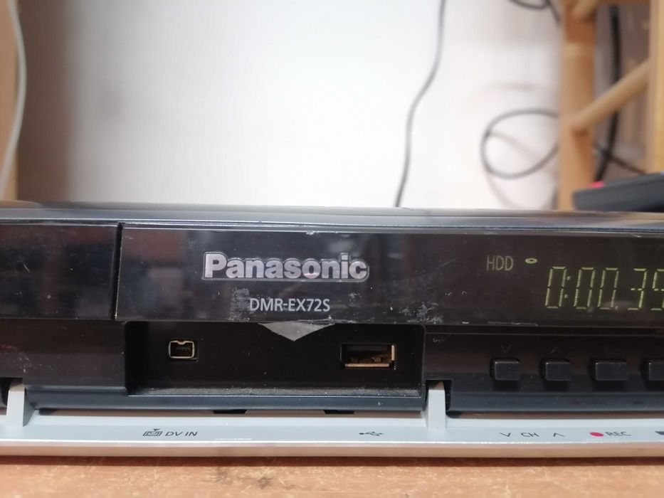 Nagrywarka Panasonic DMR-EX72S HDD160GB pilot HDMI