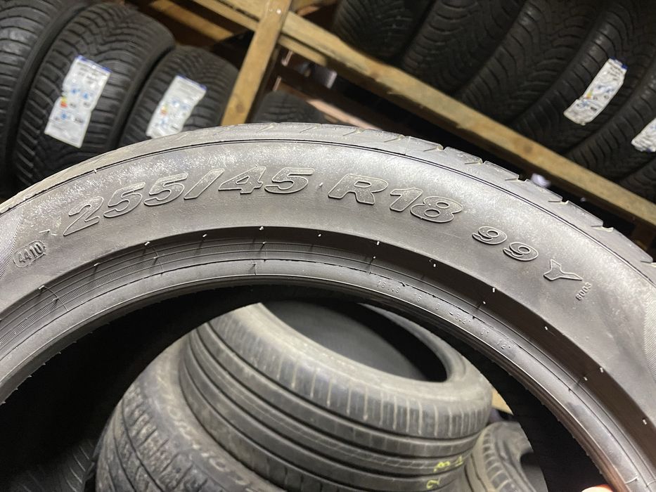 Шини літо стан нових 255/45R18 PIRELLI Pzero 4шт