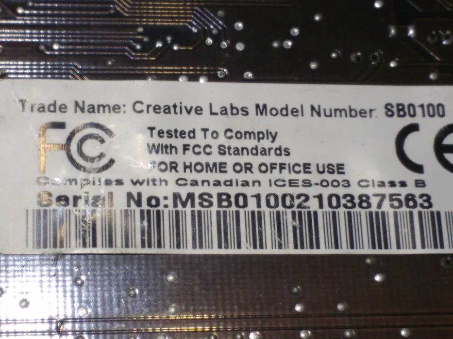 creative sound blaster live5,1