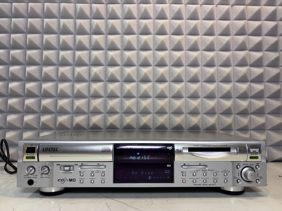 Odtwarzacz CD + Odtwarzacz MiniDisc LIFETEC LT 8964
