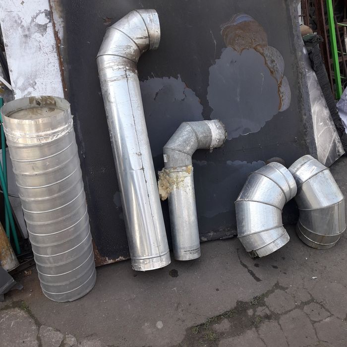 Оцинкование трубы для витяжки бу.