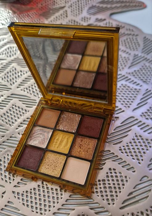 Paleta paletka cieni huda beauty toffee brown