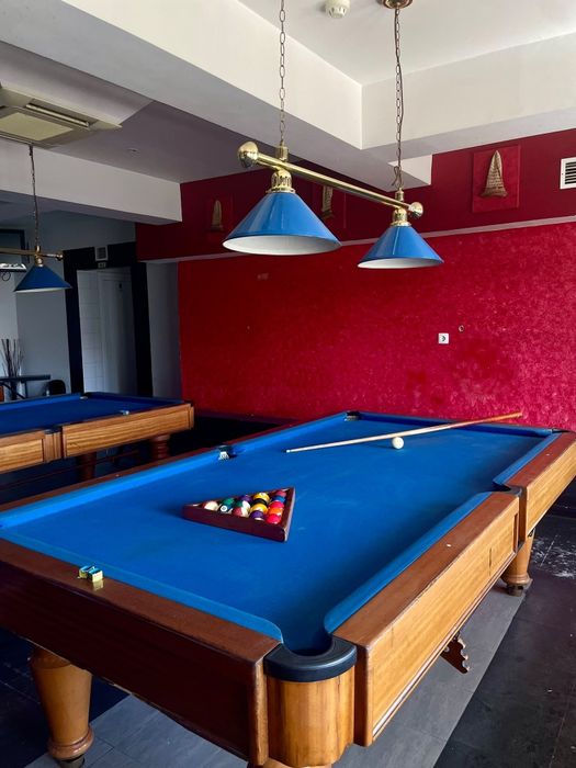 Conjunto sala snooker completo