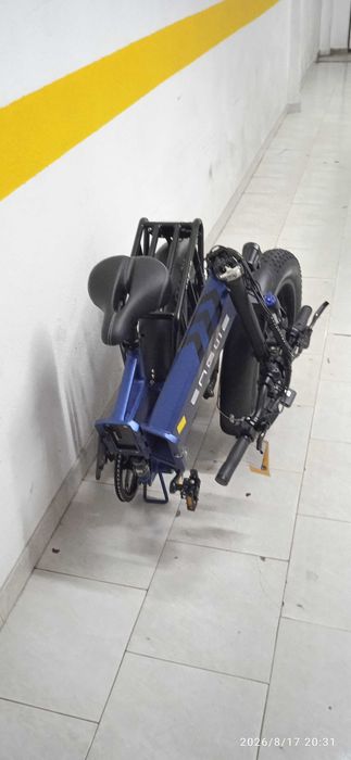 Bicicleta elétrica, 1000 W, Nova, 0 Km, Bateria 16 Ah. (+ 16 Ah, extra)