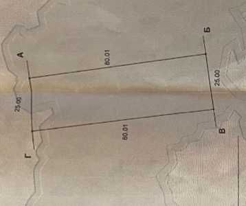 Продається земельна ділянка під будівництво заг.площею 0,20га