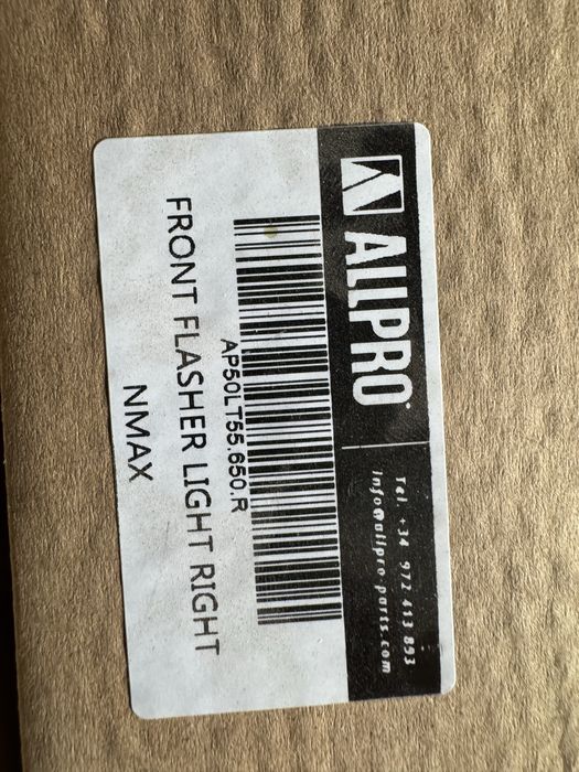 Yamaha Nmax farolim pisca direito