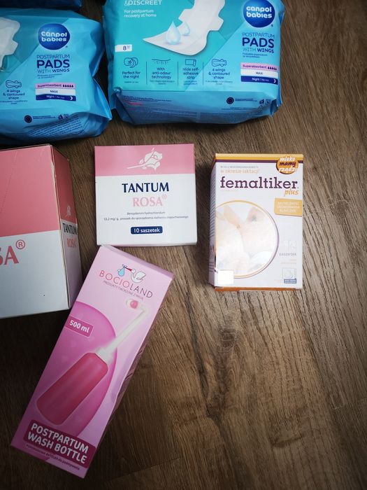 Wyprawka poporodowa poród nowe tamtum rosa podkła