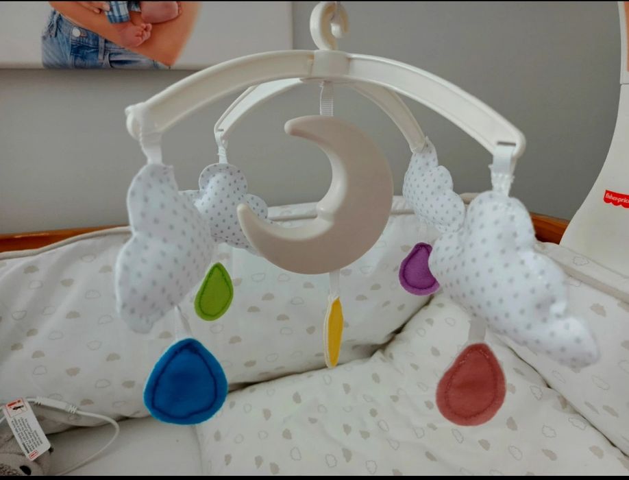 Karuzela do łóżeczka z lampką nocną Fisher Price