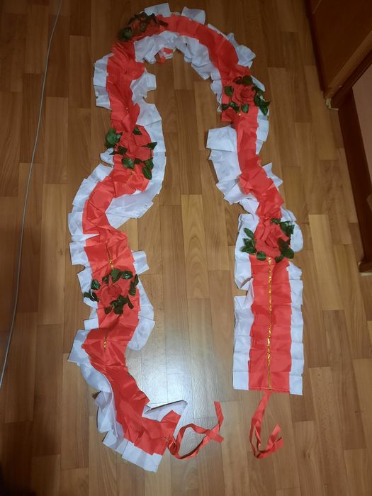 Прикраса на весільну машину 3м