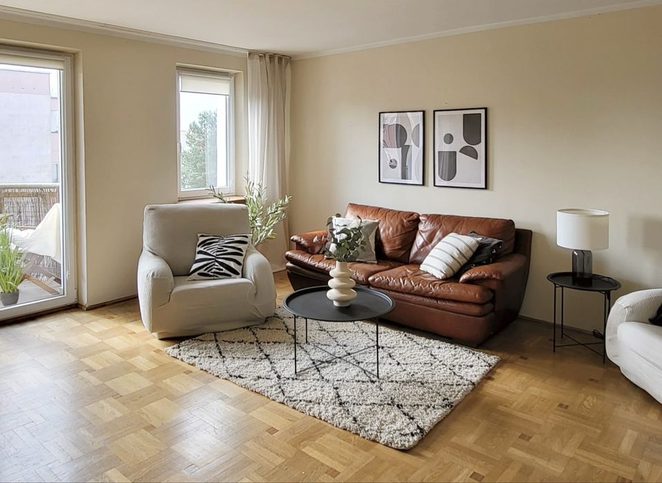 Julianów | Przytulne 94 m² | 4 pokoje | Duży balkon | Obok parku | Małe pieski mile widziane