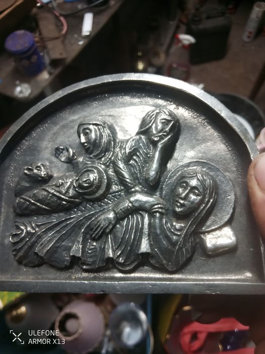 Presépio em estanho