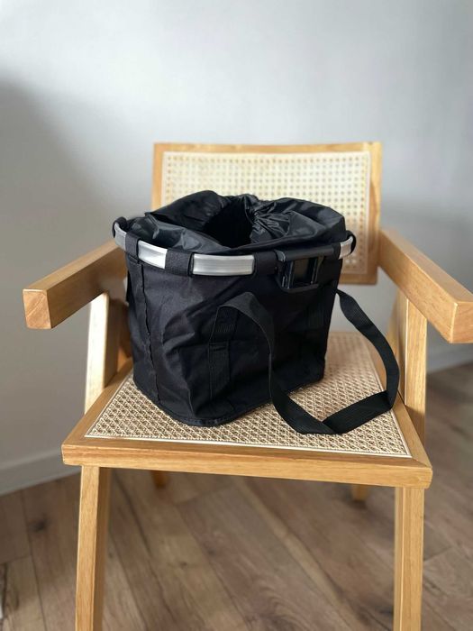 Kosz rowerowy na kierownicę zakupy piknik wodoodporny składany dla psa