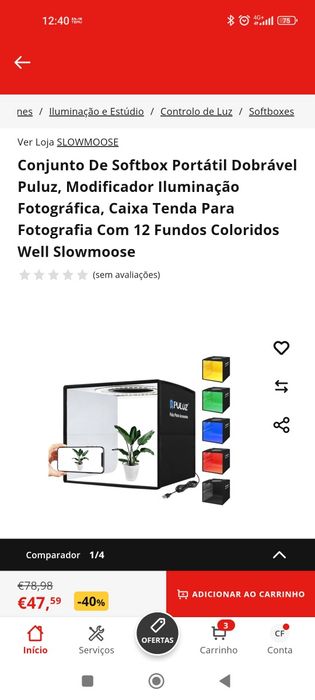 Estúdio de fotografia