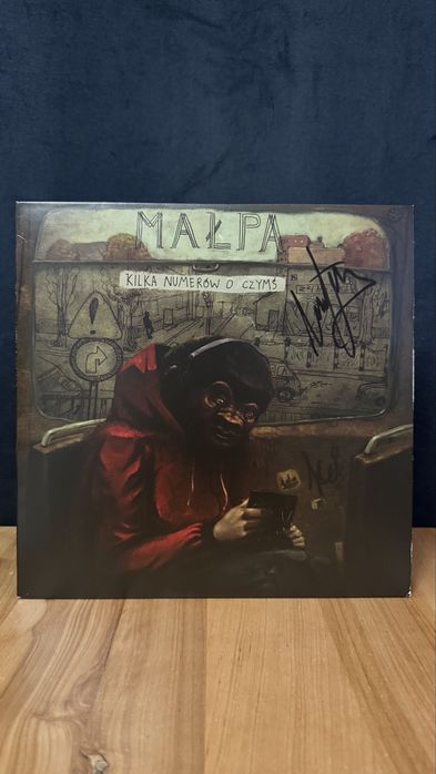 Płyta Winylowa Małpa - Kilka numerów o czymś z Autografem, stare wydanie