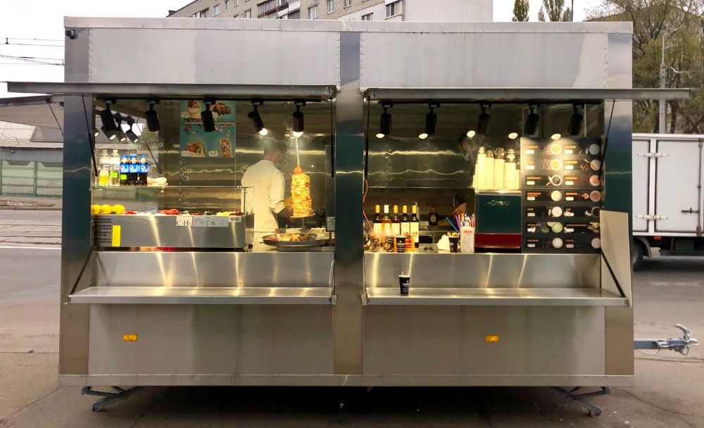 Торговий причіп від виробника з документами фудтрак фастфуд кавʼярня