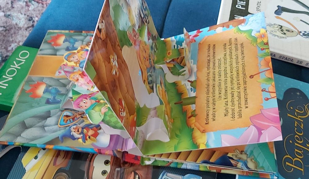 Książeczki dla dzieci, pinokio, do snu i inne