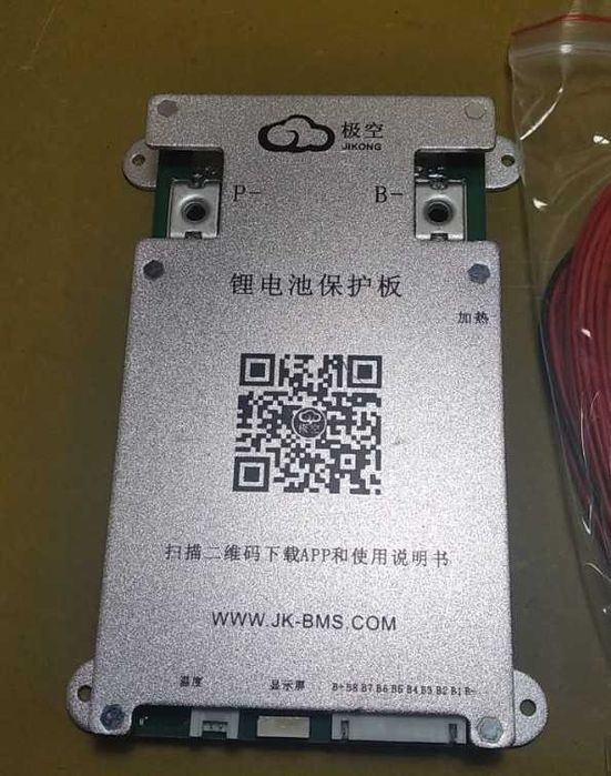 Jikong JK-B1A8S10P smart BMS lifepo4 LiFePO4 Li-ion LTO Дисплей 3.2"