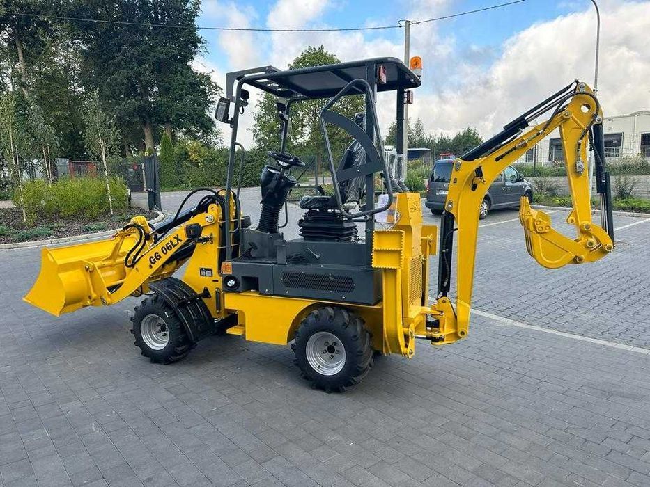 Koparko - ładowarka GG06LX, PERKINS silnik, Günter Grossmann