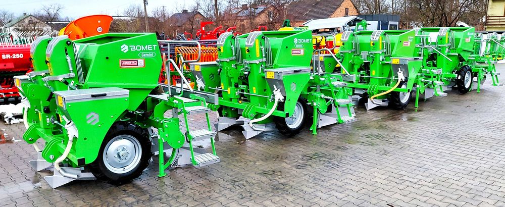 Sadzarka do ziemniaków 800l BOMET + formownica + dozownik nawozu RATY%