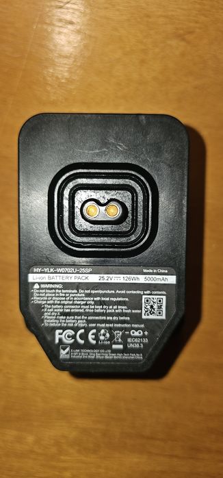 Bateria Li-ion 25.2V 5000mAh 126Wh - Equipamento de mergulho -