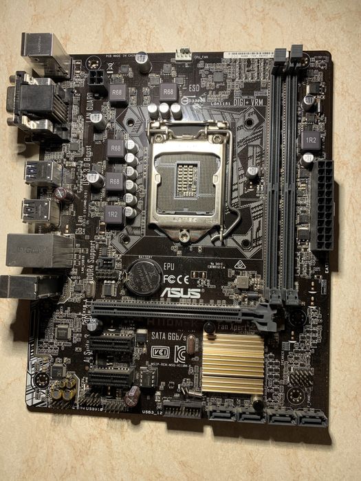 Продам материнську плату Asus H110M-K (LGA1151)