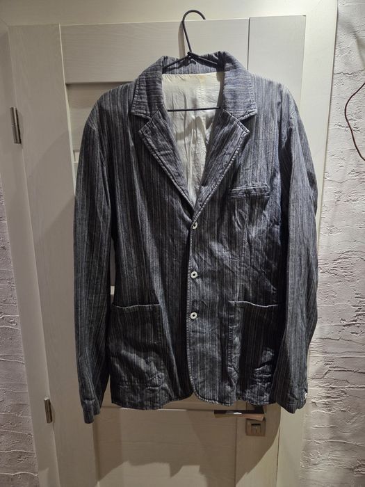 Męska Marynarka Jeans