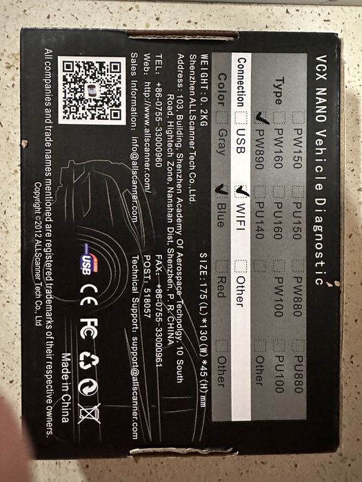 Skaner diagnostyczny VXDIAG OBD