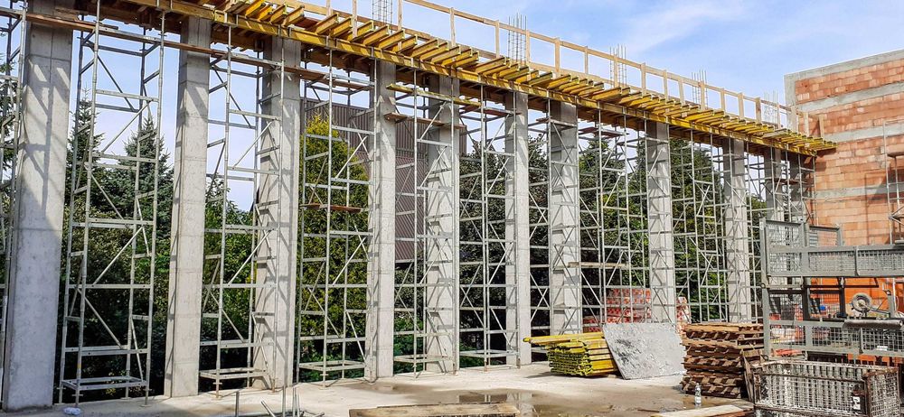 WYNAJEM szalunków stropowe ścienne fundamenty ogrodzenia szalunki