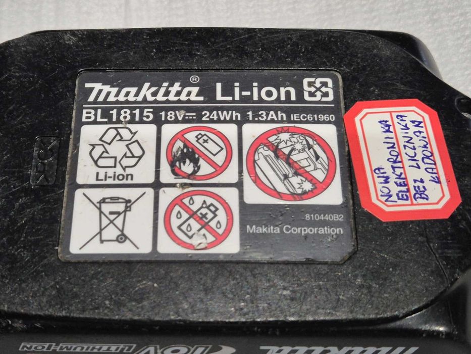 Akumulator bateria Makita 18 V 1,3 Ah Li-Ion seria LXT