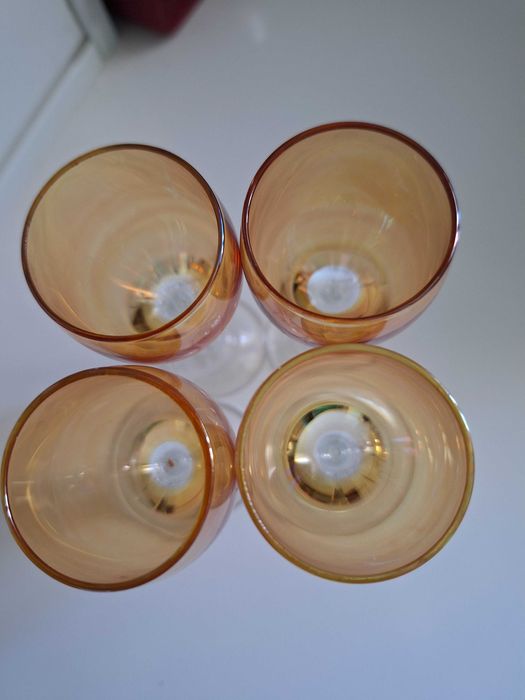 Kieliszki z lat PRL 4szt vintage