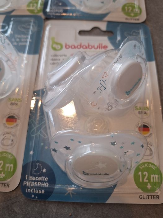 Nowe smoczki badabulle +12 miesięcy