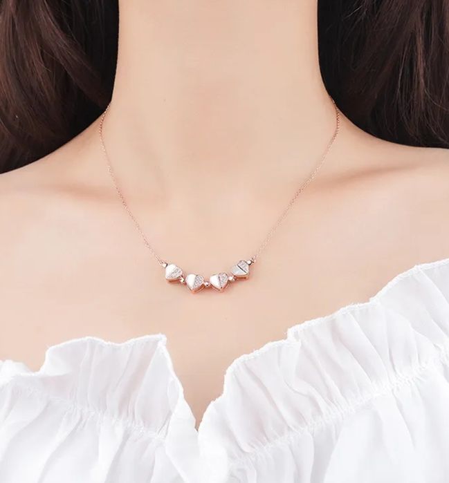 Mini Colar Magnético Love Heart - Ctt Grátis 48 Horas