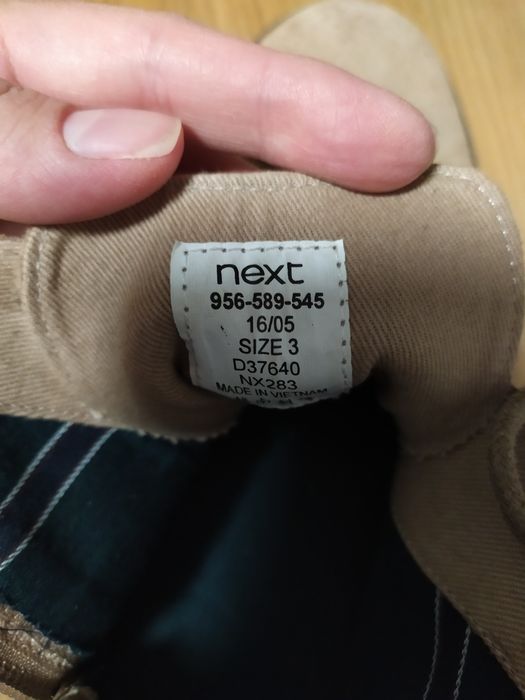 Ботинки ботільйони жіночі нові демісезонні NEXT(37 р.)