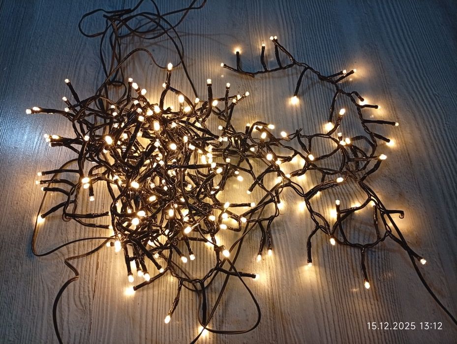 Ozdoby na choinkę + światełka