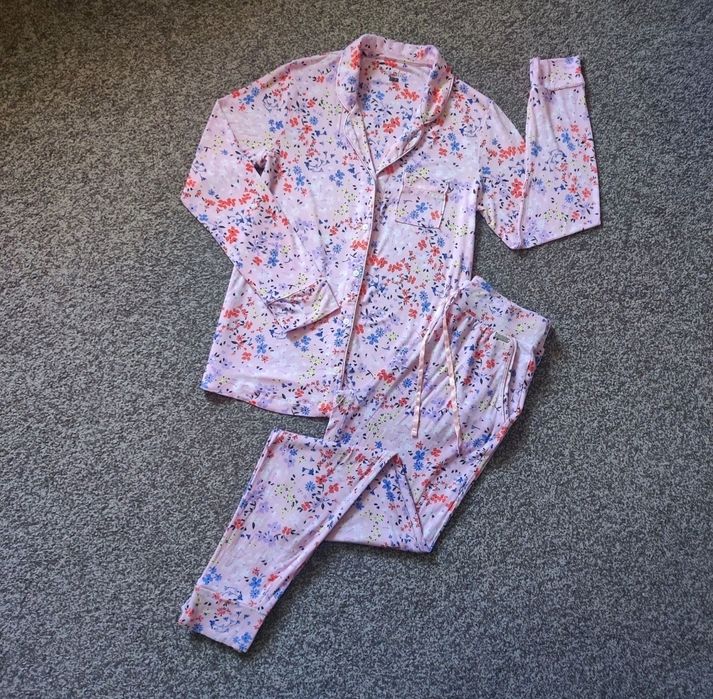 Віскозна піжама у квітковий принт