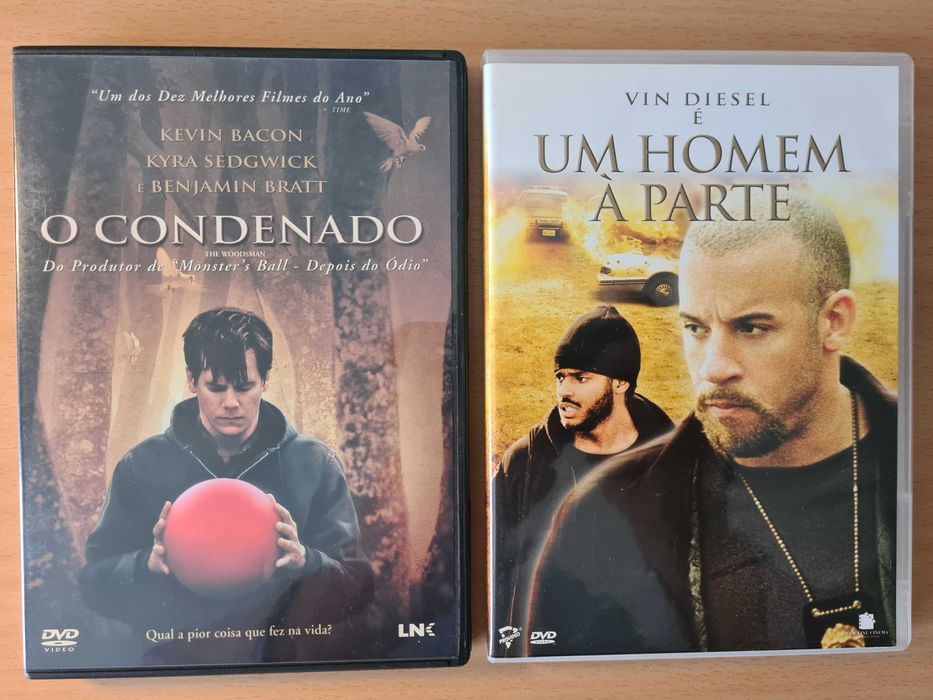 2 filmes em DVD sobre jovens rebeldes: Condenado e Um Homem à Parte