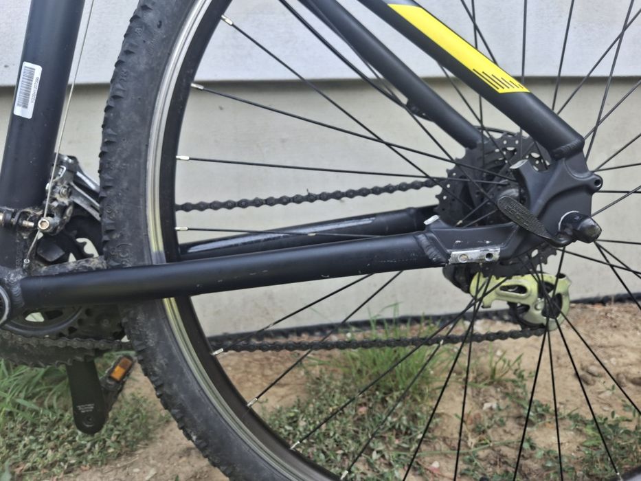 Rower Unibike prime 17 czarno-żółty