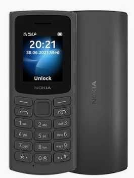 Кнопочний телефон Nokia 105 TA-1557 (Dual SIM) Charcoal