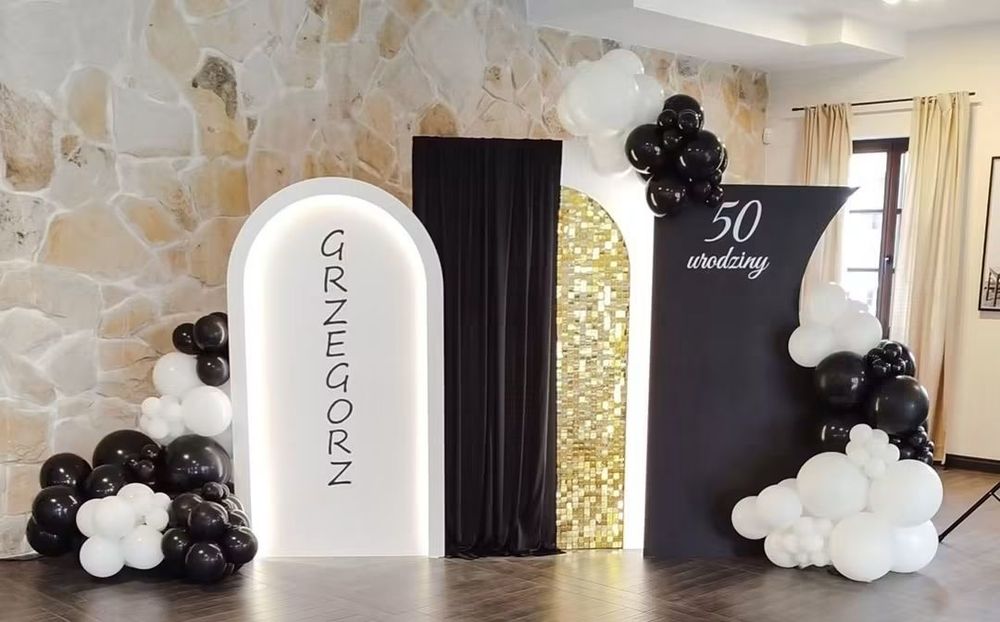 Dekoracje balonowe, ścianki balonowe do zdjęć