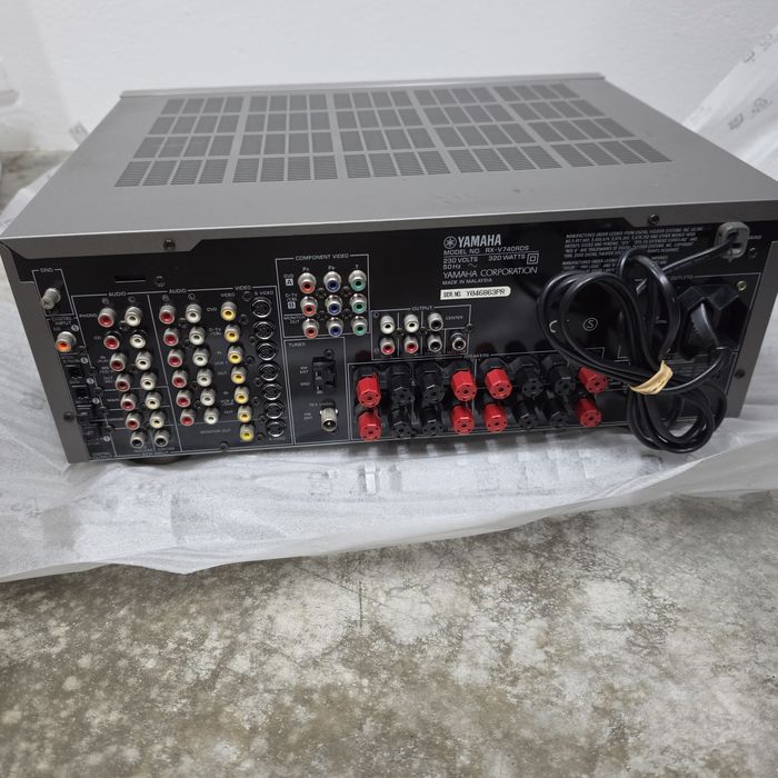 Amplificador Yamaha RX-V740 RDS - 6.1 Canais - Excelente Estado