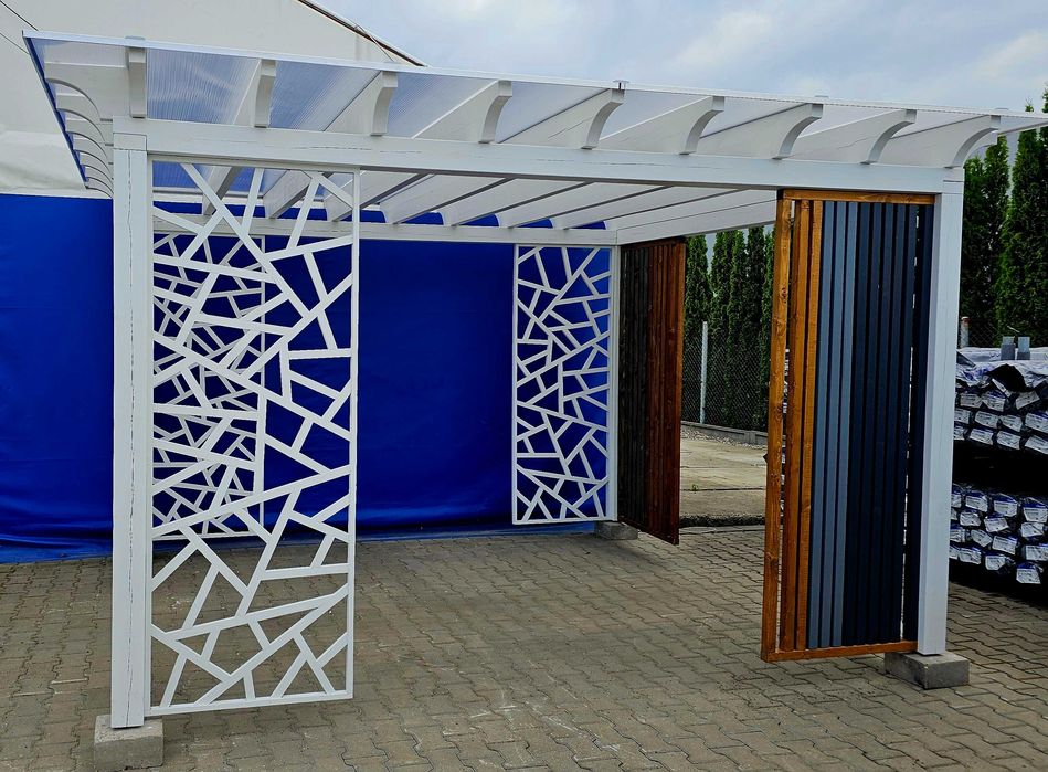 Altana ogrodowa 350x420 cm – WYPRZEDAŻ! Solidna konstrukcja Białystok